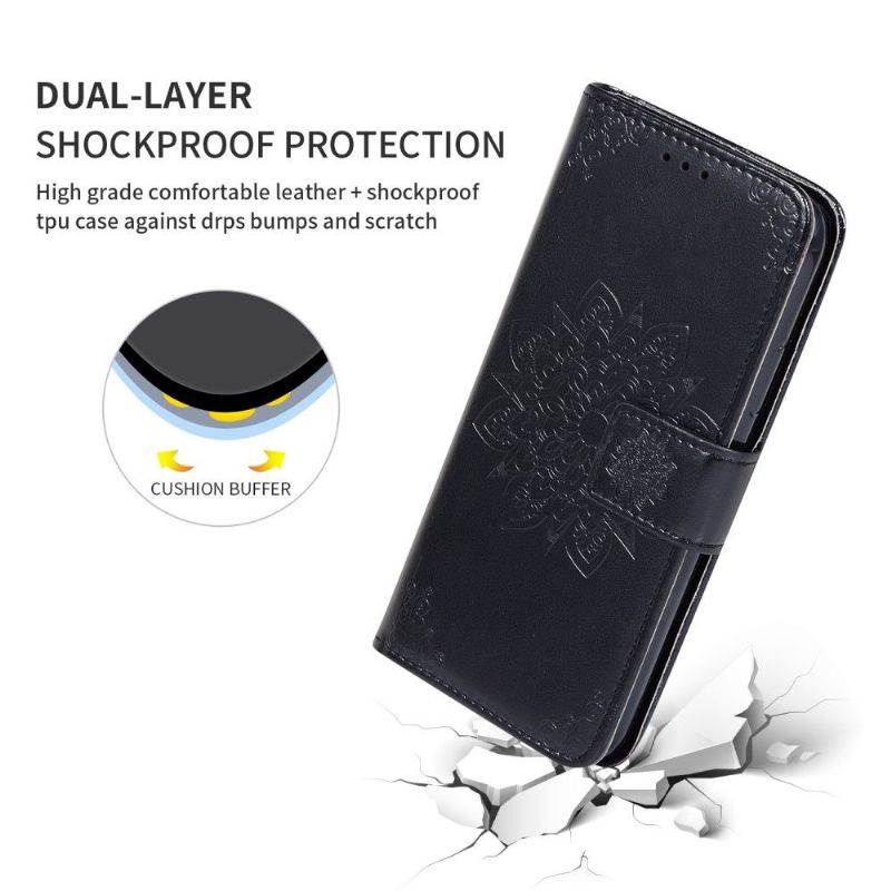 Flipové Pouzdro Na Samsung Galaxy S10 Plus Kaleidoskop Z Umělé Kůže