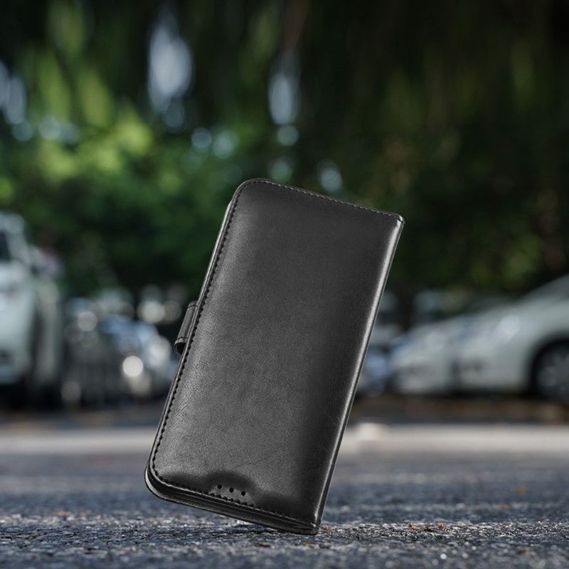 Flipové Pouzdro Na Samsung Galaxy S10 Plus Řada S Koženými Efekty Kado