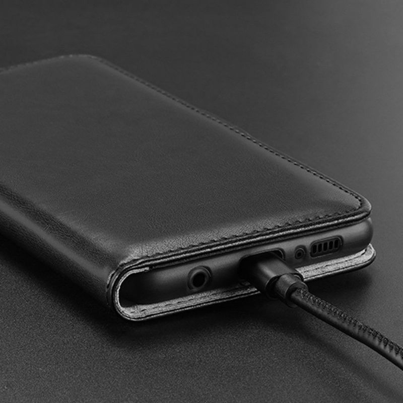 Flipové Pouzdro Na Samsung Galaxy S10 Plus Řada S Koženými Efekty Kado