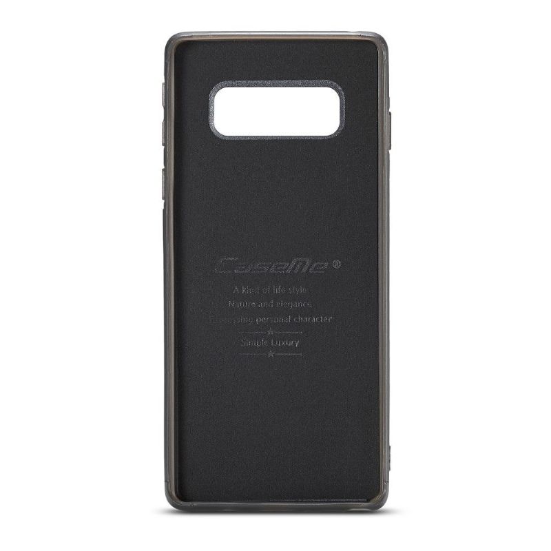 Kryt Flipové Pouzdro Na Samsung Galaxy S10 Plus Peněženkové Pouzdro 2v1 A Magnetické Pouzdro