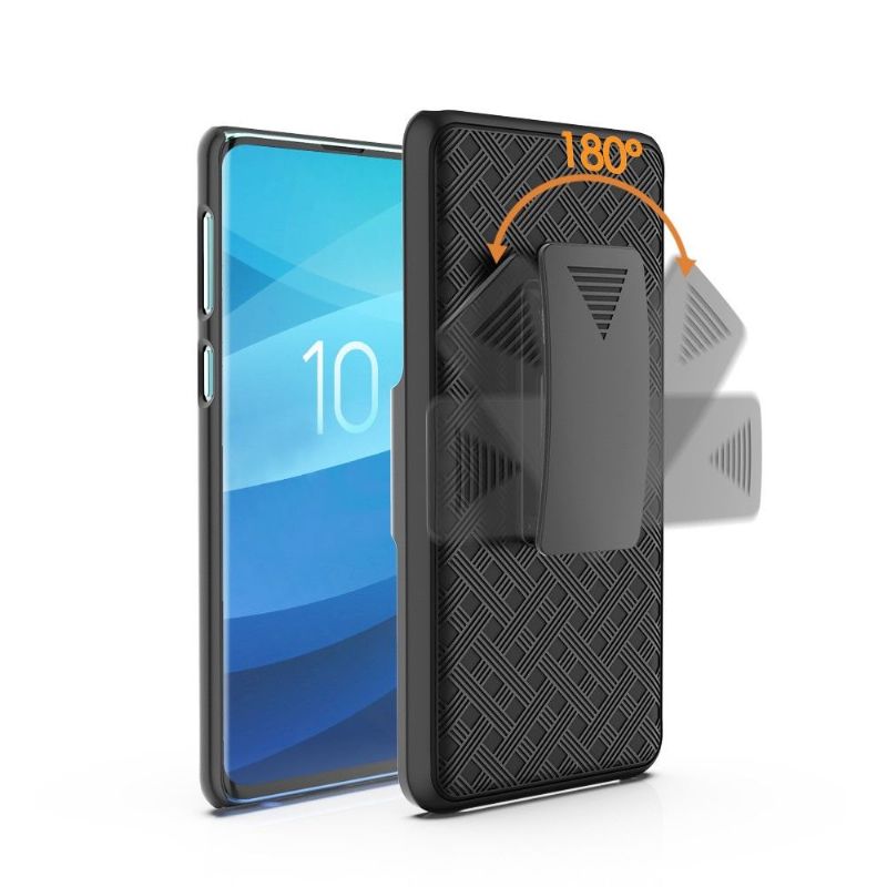 Kryt Na Samsung Galaxy S10 Plus Integrální Se Sponou Na Opasek