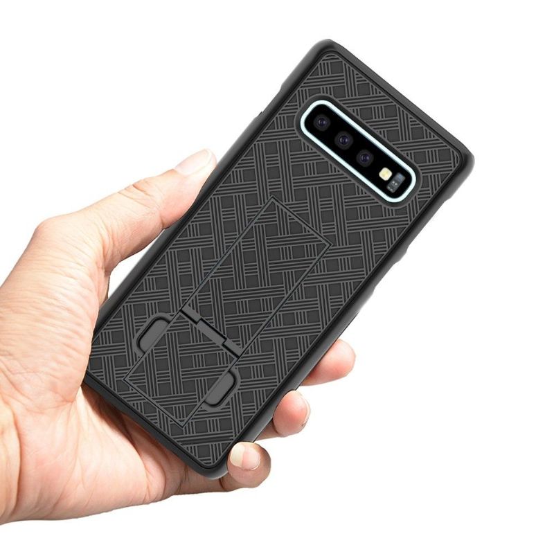 Kryt Na Samsung Galaxy S10 Plus Integrální Se Sponou Na Opasek