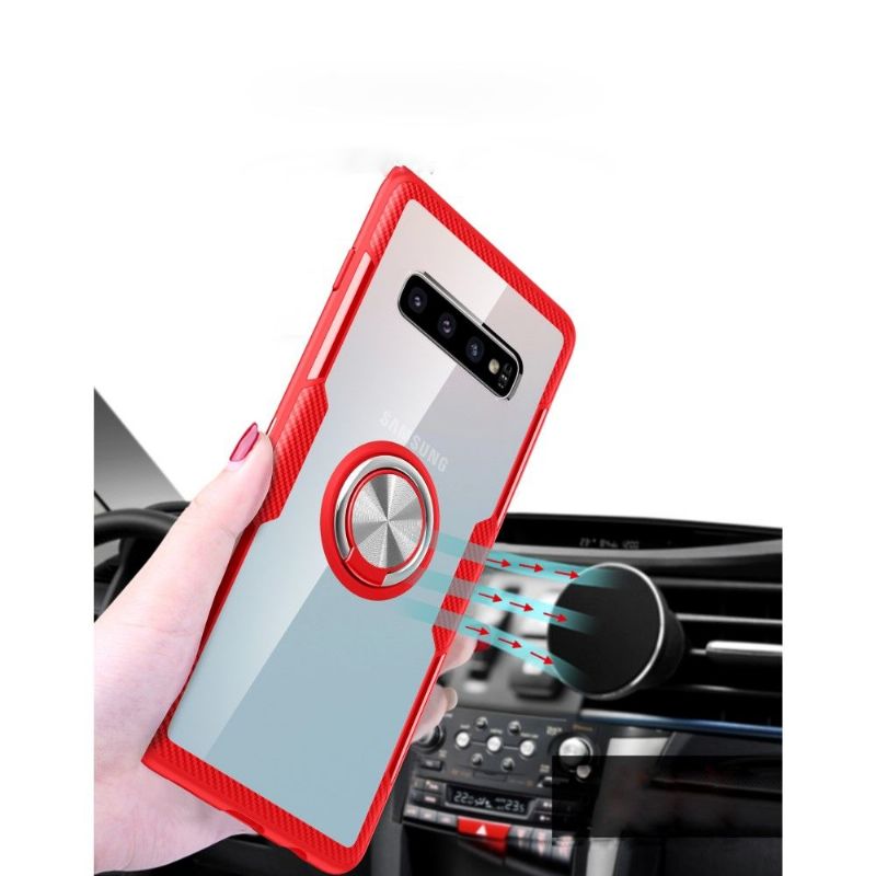 Kryt Na Samsung Galaxy S10 Plus Průhledný Prst