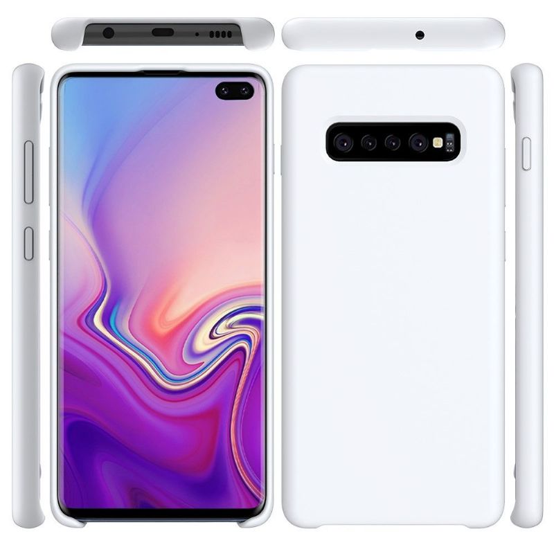 Kryt Na Samsung Galaxy S10 Plus Tekutý Silikon