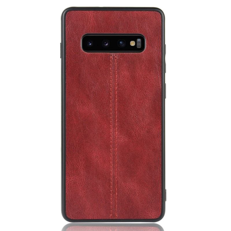 Kryty Na Mobil Na Samsung Galaxy S10 Plus Kožený Efekt