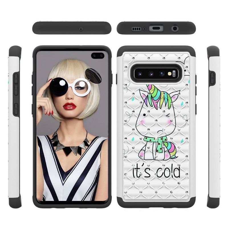 Kryty Na Mobil Na Samsung Galaxy S10 Plus Luxusní Vzor Jednorožce