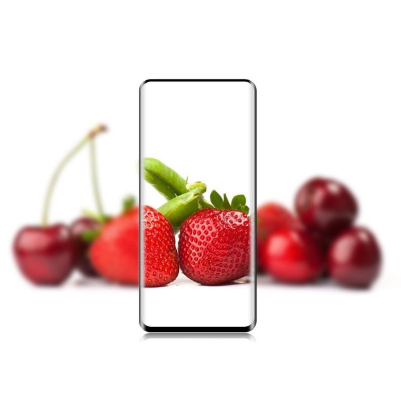Kryty Na Mobil Na Samsung Galaxy S10 Plus Ochranný Ochranné Tvrzené Sklo V Plné Velikosti – Černá