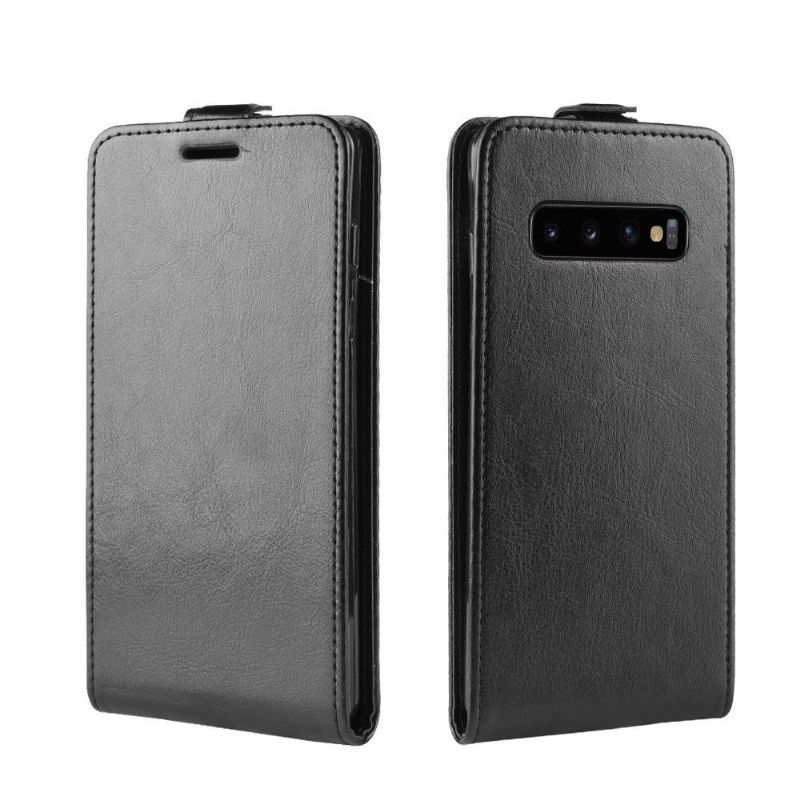 Pouzdra Na Samsung Galaxy S10 Plus Flipové Pouzdro Vertikální Umělá Kůže