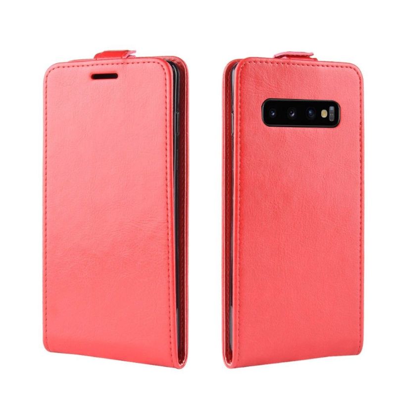 Pouzdra Na Samsung Galaxy S10 Plus Flipové Pouzdro Vertikální Umělá Kůže