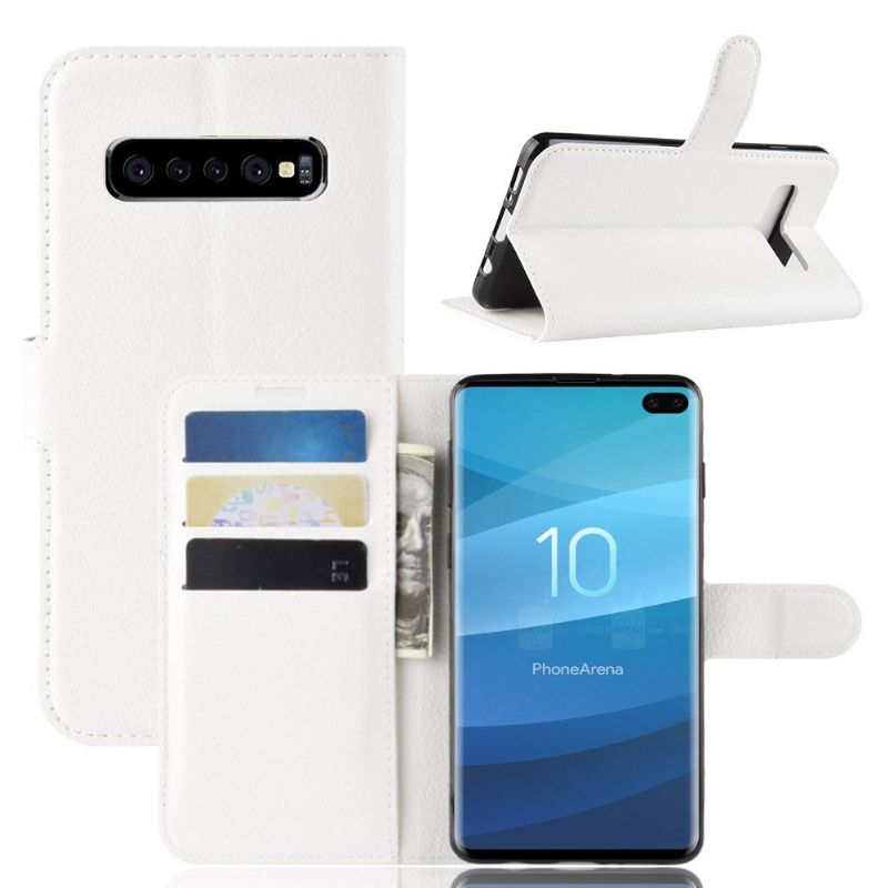 Pouzdra Na Samsung Galaxy S10 Plus Kožený Držák Karty