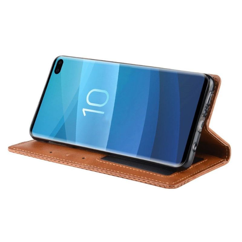 Pouzdra Na Samsung Galaxy S10 Plus Kožený Styl Le Cirénius