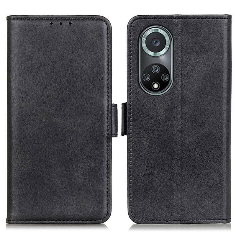 Kožené Pouzdro Na Honor 50 Pro Flipové Pouzdro Dvojitá Klapka