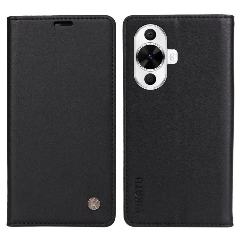Kožené Pouzdro Huawei Nova 12s Kryty Na Mobil Yikatu