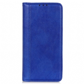 Kožené Pouzdro Folio Na Motorola Edge 50 Pro Textura Ltchi