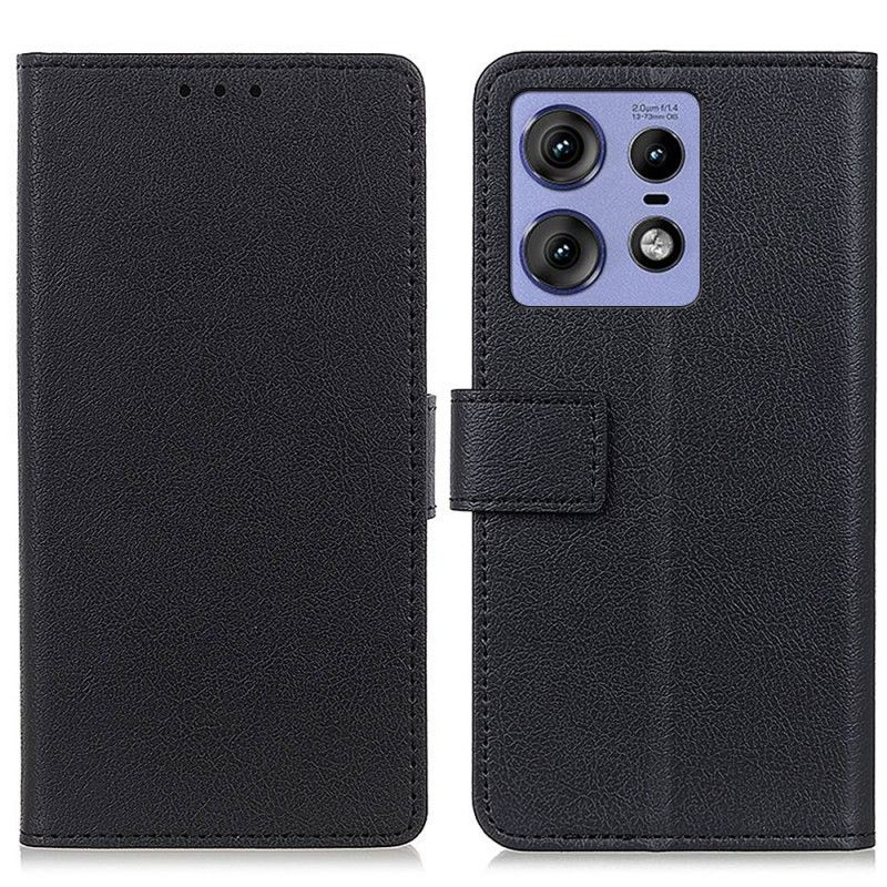 Kožený Kryt Motorola Edge 50 Pro Klasika