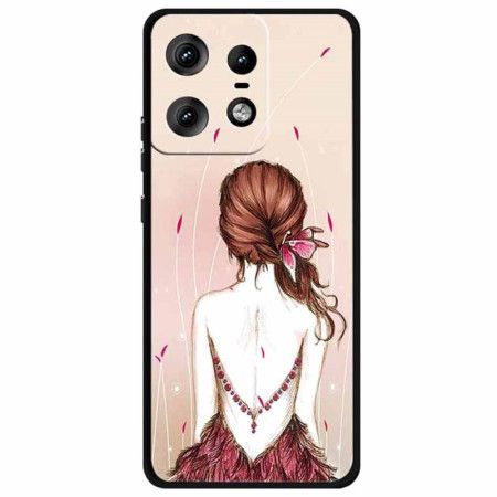 Kryt Motorola Edge 50 Pro Náčrt Dívky
