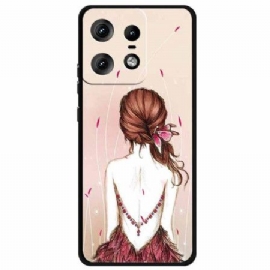 Kryt Motorola Edge 50 Pro Náčrt Dívky