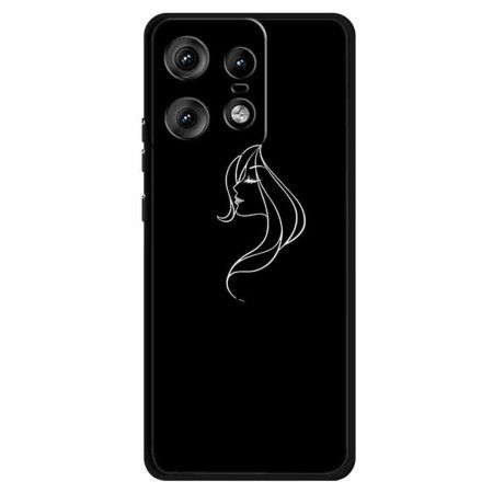 Kryt Na Motorola Edge 50 Pro Žena Grafika