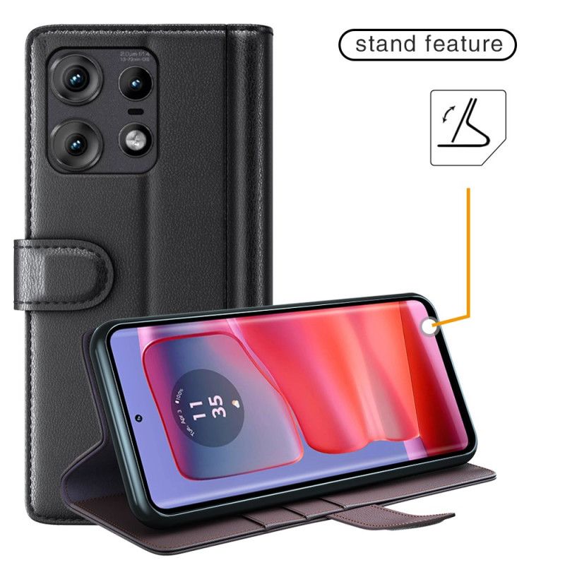 Peněženková Pouzdra Motorola Edge 50 Pro Kryty Na Mobil Kůže