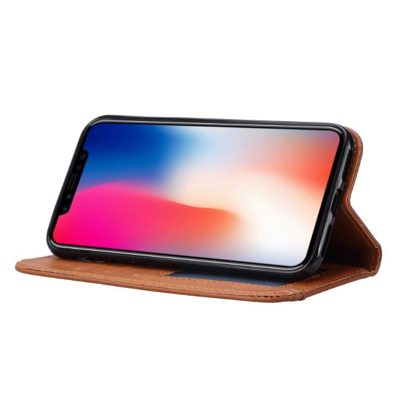 Kožené Pouzdro Folio Na Huawei Y5 2019 Kožené Pouzdro Na Stojan