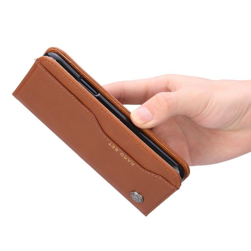 Kožené Pouzdro Folio Na Huawei Y5 2019 Kožené Pouzdro Na Stojan
