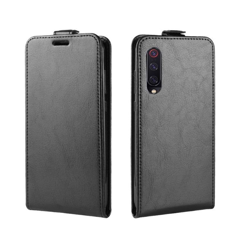 Kožené Pouzdro Folio Na Xiaomi Mi 9 Flipové Pouzdro Vertikální Umělá Kůže