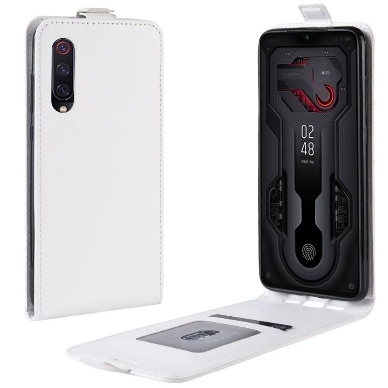 Kožené Pouzdro Folio Na Xiaomi Mi 9 Flipové Pouzdro Vertikální Umělá Kůže