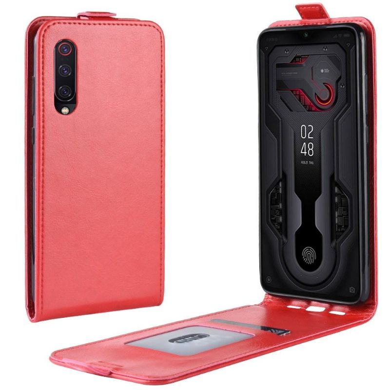 Kožené Pouzdro Folio Na Xiaomi Mi 9 Flipové Pouzdro Vertikální Umělá Kůže
