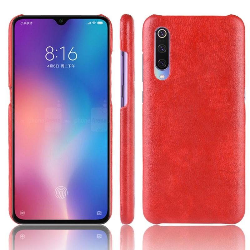Kryt Na Xiaomi Mi 9 Prémiový Kožený Efekt