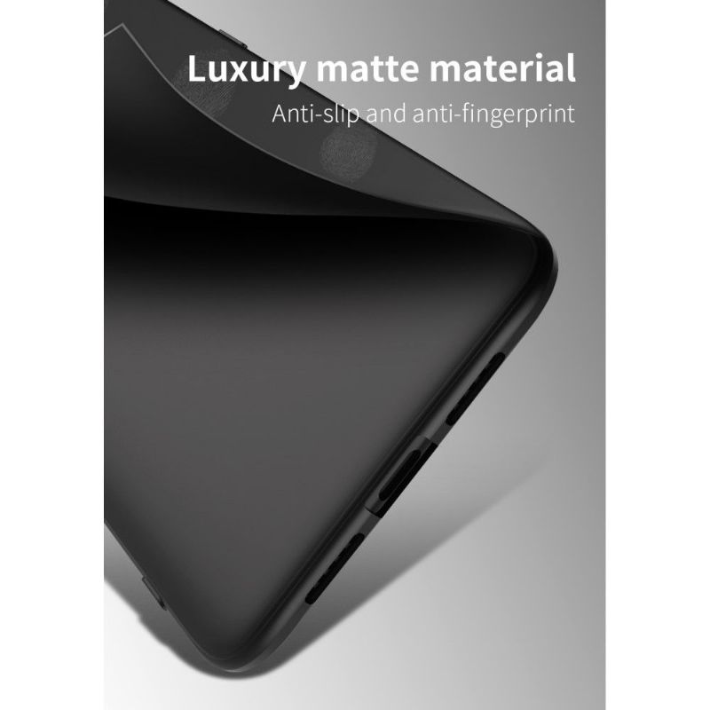 Kryt Na Xiaomi Mi 9 Ultra Tenký Matný Povlak - Černý