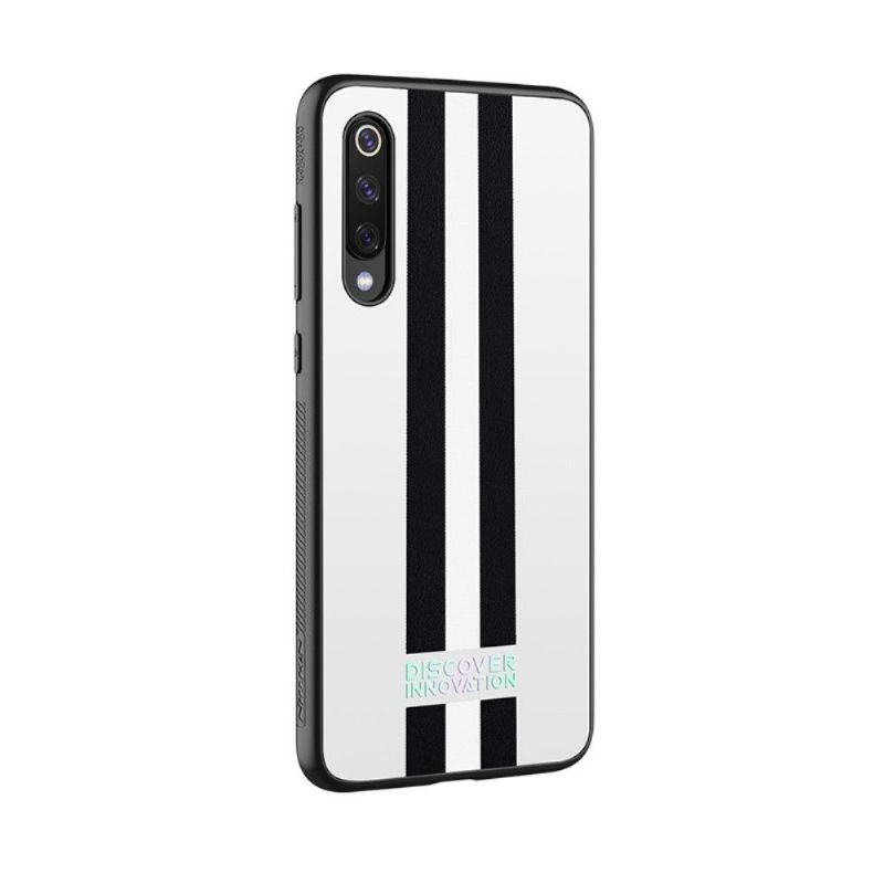 Kryt Na Xiaomi Mi 9 Černobílé Pruhované Vzory Nillkin