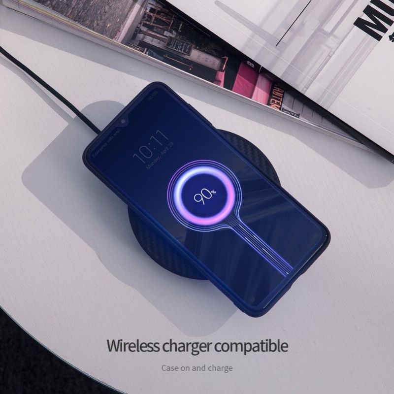 Kryt Na Xiaomi Mi 9 Černobílé Pruhované Vzory Nillkin