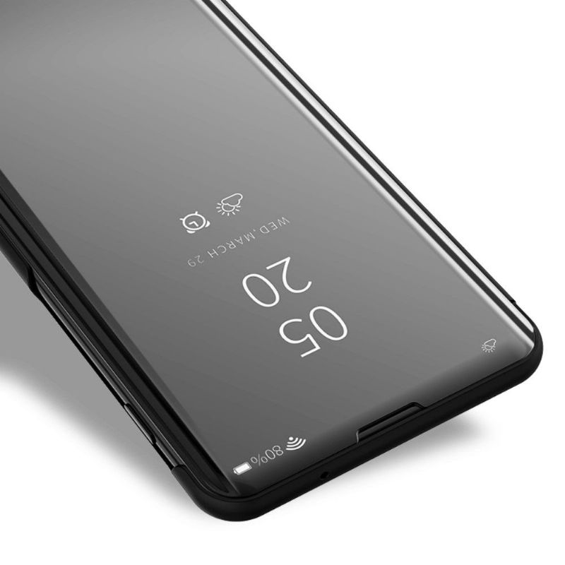 Kryty Na Mobil Na Xiaomi Mi 9 Flipové Pouzdro Zrcadlový Efekt