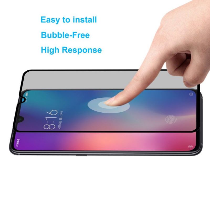 Kryty Na Mobil Na Xiaomi Mi 9 - Tvrzené Sklo A Soukromý Filtr