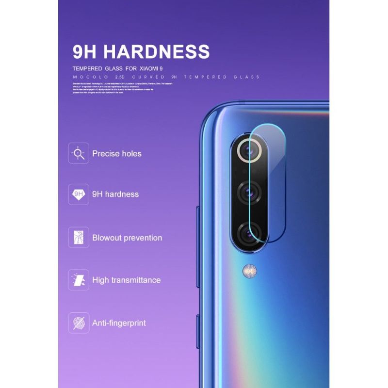 Kryty Na Mobil Na Xiaomi Mi 9 - Tvrzené Sklo Pro Objektiv Zadní Kamery