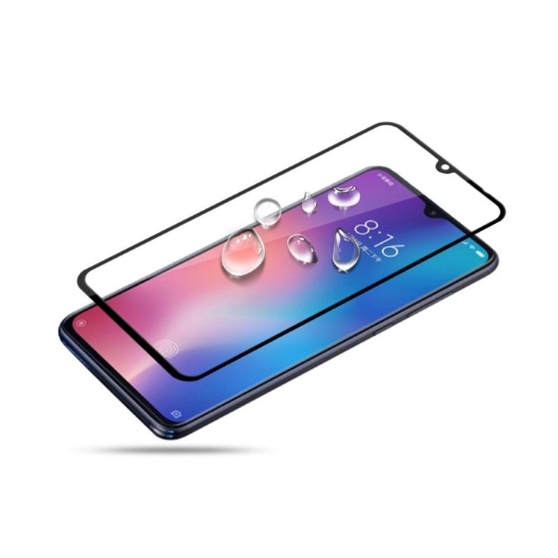 Xiaomi Mi 9 - Ochranné Tvrzené Sklo V Plné Velikosti - Černá