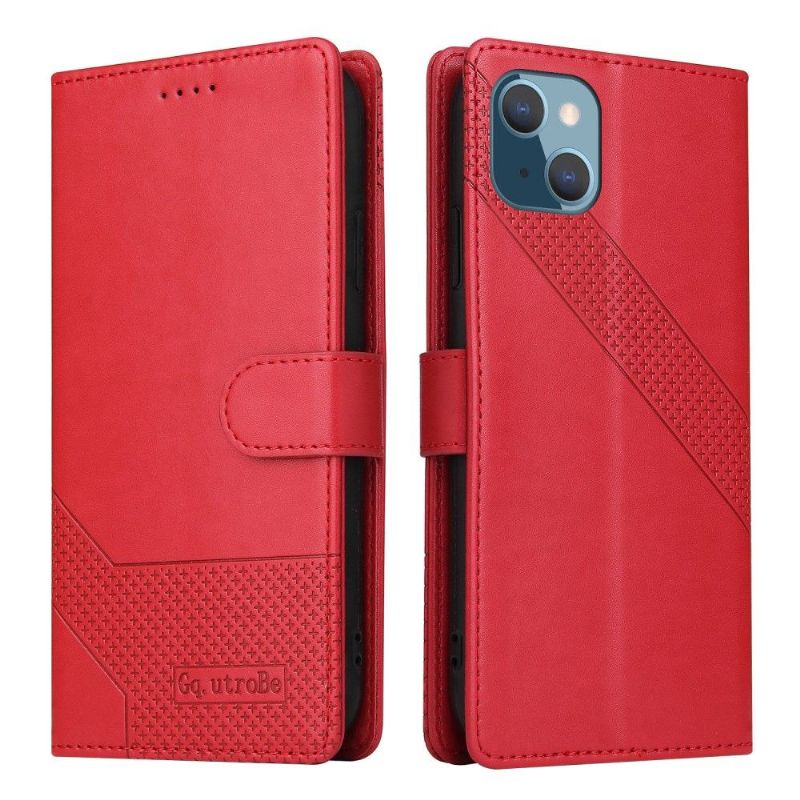 Flipové Pouzdro Na iPhone 13 Mini Držák Karet Řady 009