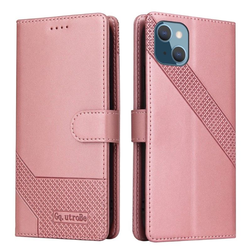 Flipové Pouzdro Na iPhone 13 Mini Držák Karet Řady 009