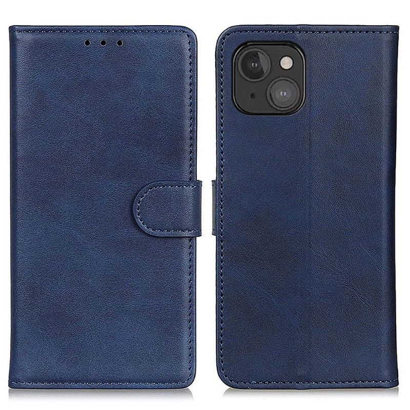 Flipové Pouzdro Na iPhone 13 Mini Efekt Matné Kůže Marius