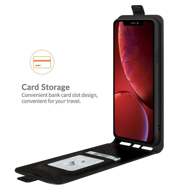 Flipové Pouzdro Na iPhone 13 Mini Kožené Pouzdro Vertikální Umělá Kůže
