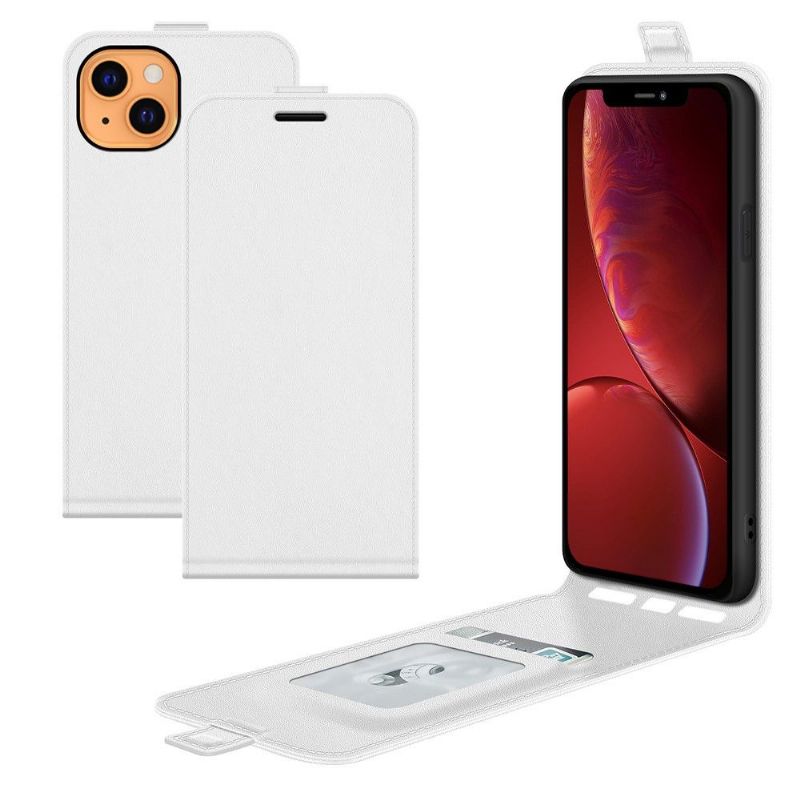Flipové Pouzdro Na iPhone 13 Mini Kožené Pouzdro Vertikální Umělá Kůže