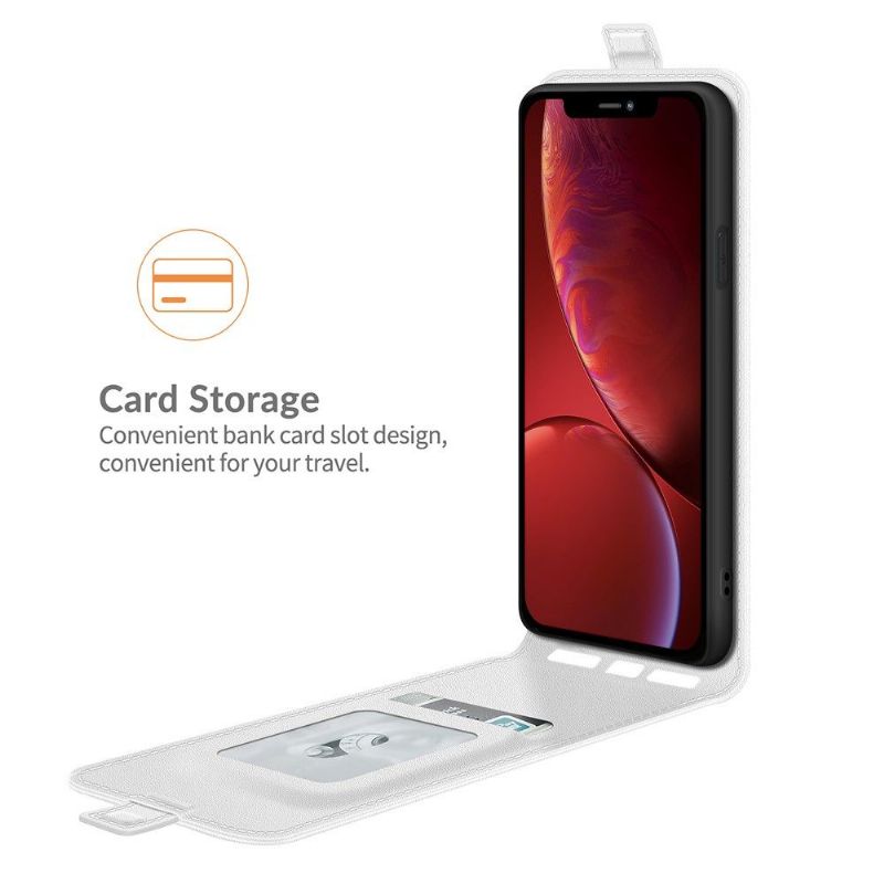 Flipové Pouzdro Na iPhone 13 Mini Kožené Pouzdro Vertikální Umělá Kůže