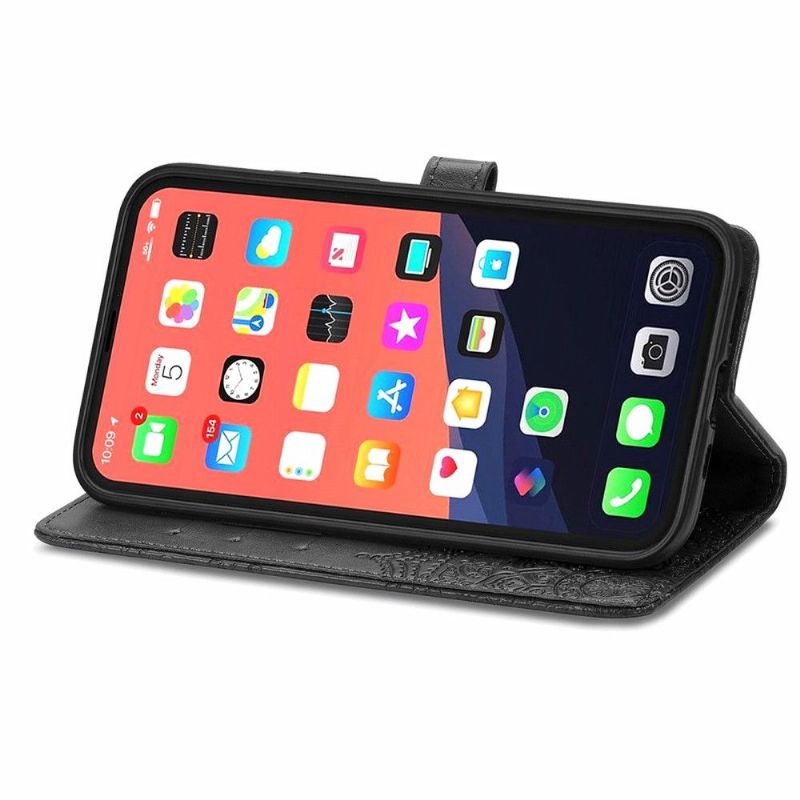 Flipové Pouzdro Na iPhone 13 Mini Mandala Z Umělé Kůže