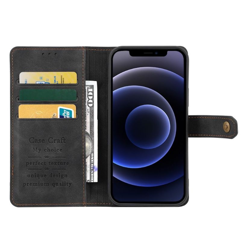 Flipové Pouzdro Na iPhone 13 Mini Ochranný Se Švy