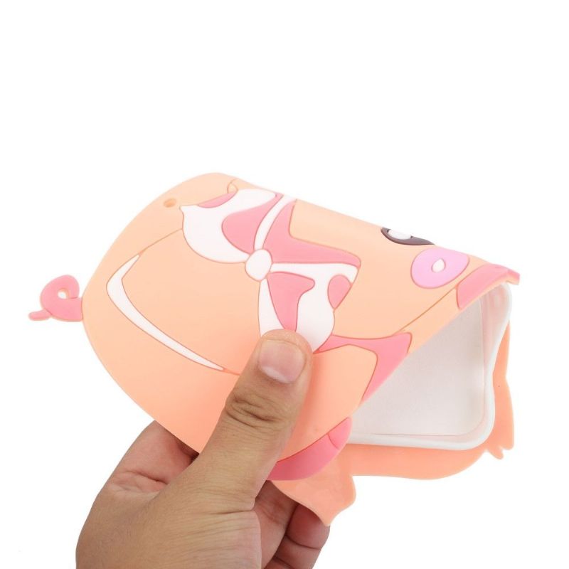 Kryt Na iPhone 13 Mini 3d Prase S Popruhem