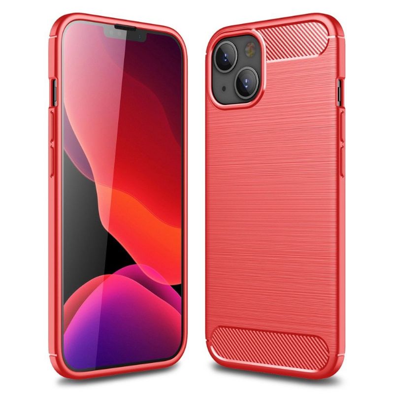 Kryt Na iPhone 13 Mini Flexibilní Kartáčovaný Efekt