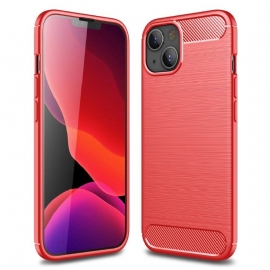 Kryt Na iPhone 13 Mini Flexibilní Kartáčovaný Efekt