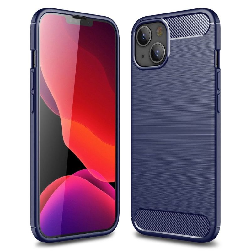 Kryt Na iPhone 13 Mini Flexibilní Kartáčovaný Efekt
