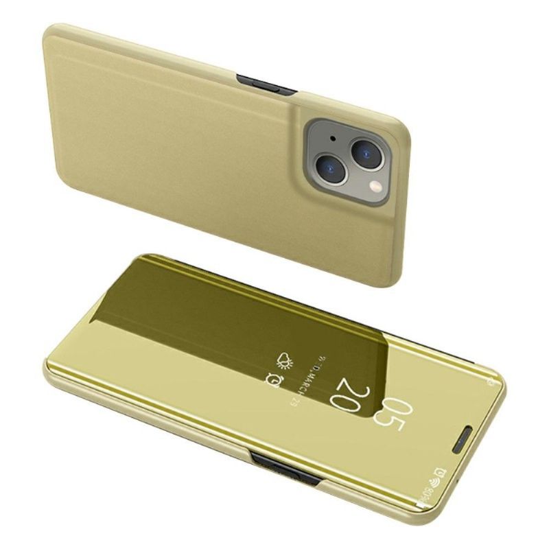 Kryt Na iPhone 13 Mini Flipové Pouzdro Zrcadlový Efekt
