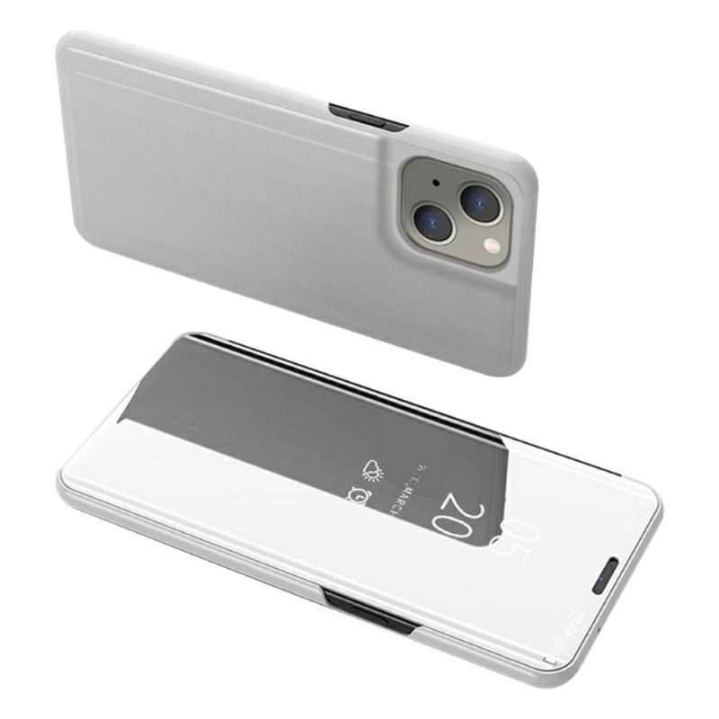 Kryt Na iPhone 13 Mini Flipové Pouzdro Zrcadlový Efekt